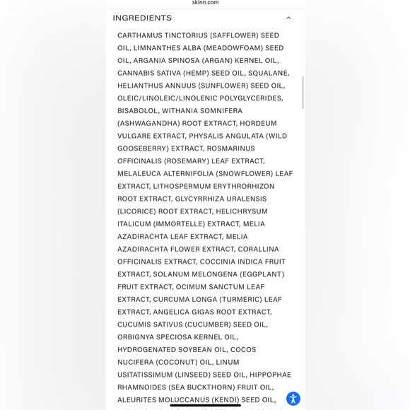 NWT- SKINN DIVINE ELIXIR- Ayurvedic Blend Facial Oil - Picture 9 of 10